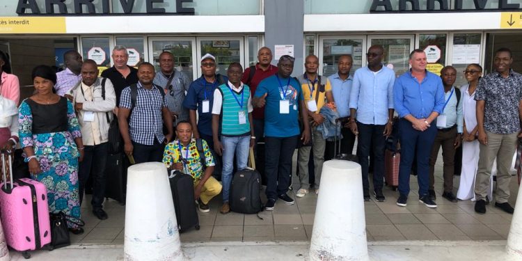 Arrivée de la délégation congolaise à Abidjan pour participer au Salon de l&rsquo;agriculture et des Ressources Animales.