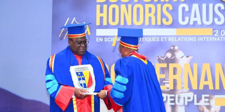 RDC : Félix Thisekedi, Docteur Honoris Causa de l’UNIKIN