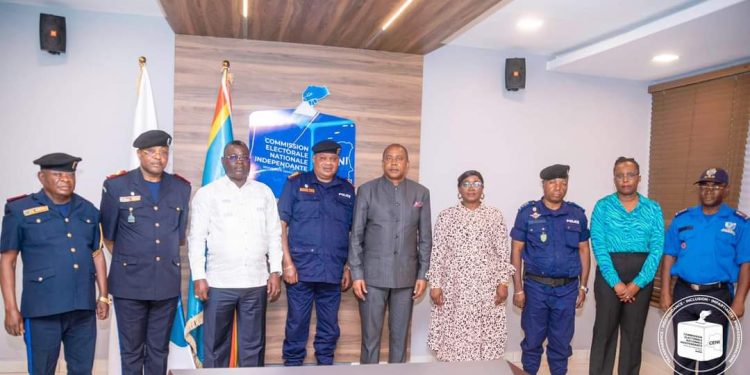 Processus électoral : la CENI et la Police travaillent actuellement sur la sécurisation des opérations