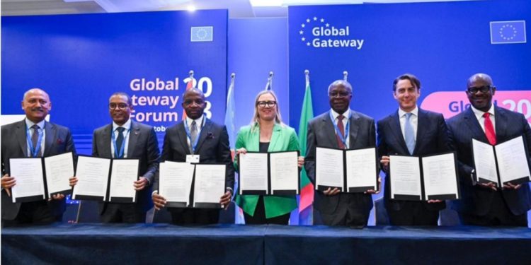Forum Global Gateway 2023 : Signature d&rsquo;un protocole d&rsquo;accord sur le corridor de Lobito