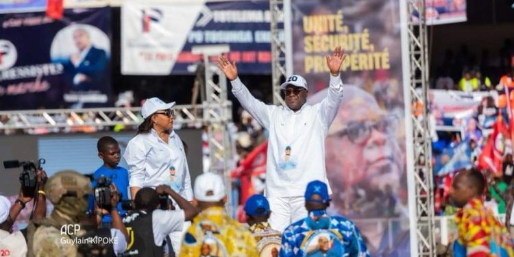 Campagne Électorale : Au stade des Martyrs, Félix Tshisekedi a lancé sa campagne