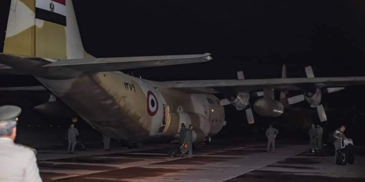 Élections 2023 : les avions de l&rsquo;armée égyptienne mis à contribution