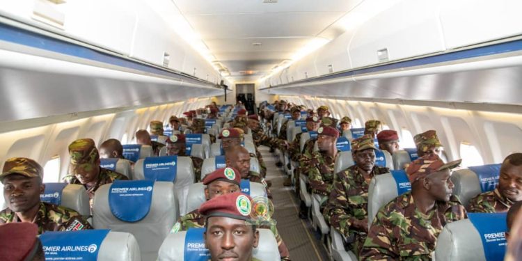 Est/RDC : le dernier contingent kényan de l&rsquo;EACRF a quitté le Congo