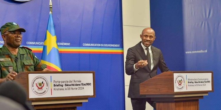 Agression dans l&rsquo;Est : Kinshasa condamne fermement les bombardements du M23