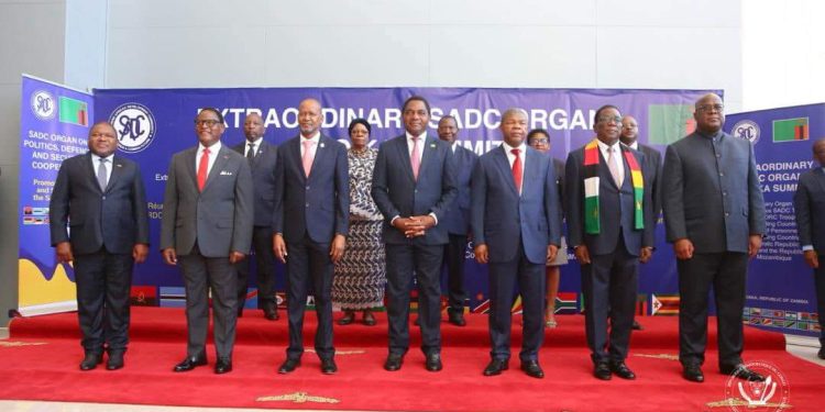 Agression Est/RDC : la SADC réitère son soutien militaire et diplomatique à Kinshasa