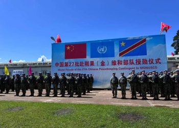 Retrait progressif de la Monusco : le contingent chinois quitte la RDC