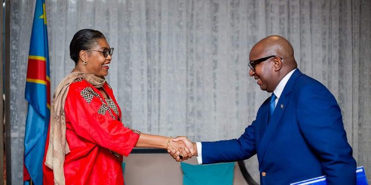 Formation du gouvernement : Sama Lukonde reçu de nouveau par Judith Suminwa