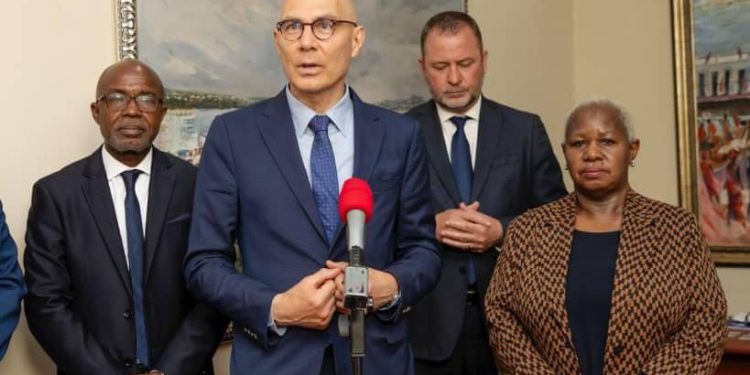 RDC : Le haut commissaire de l&rsquo;ONU aux droits de l&rsquo;homme chez Judith Suminwa