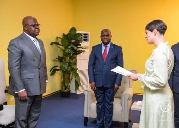 Diplomatie : 3 ambassadeurs ont présenté leur lettres de créance à Félix Tshisekedi