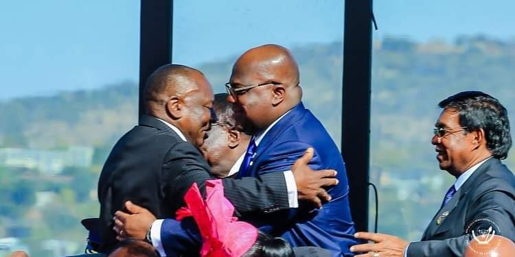 Pretoria : Félix Tshisekedi a assisté à la cérémonie d&rsquo;investiture de Cyril Ramaphosa