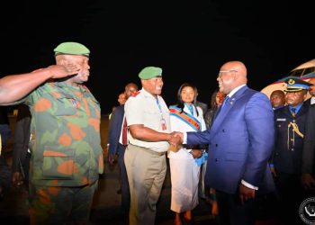 RDC : Le Président Tshisekedi à Lubumbashi pour le lancement des Trains du service national