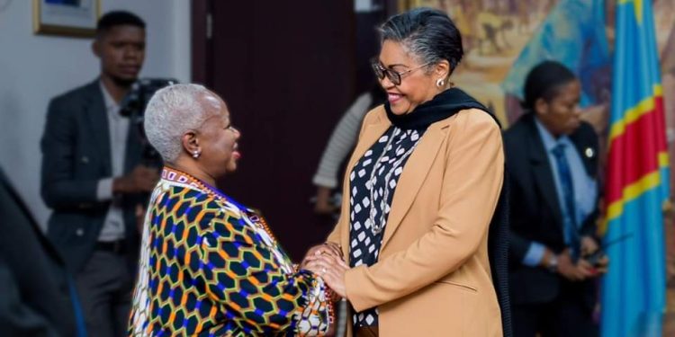 Coopération : Judith Suminwa et Bintou Keita ont discuté sur le processus de retrait de la MONUSCO