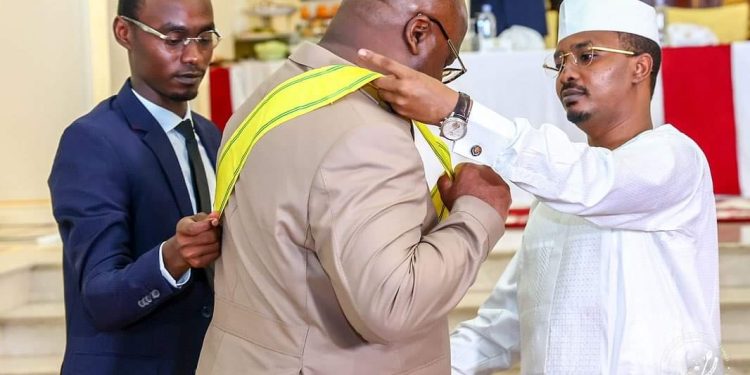 Felix Tshisekedi élevé à la Dignité de Grand Croix dans l’Ordre National du Tchad