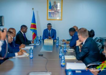 MetroKin : Teddy Lwamba a échangé avec les responsables du projet.