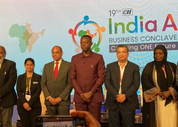 Conclave Inde-Afrique : La RDC représentée par le Ministre Teddy Lwamba.