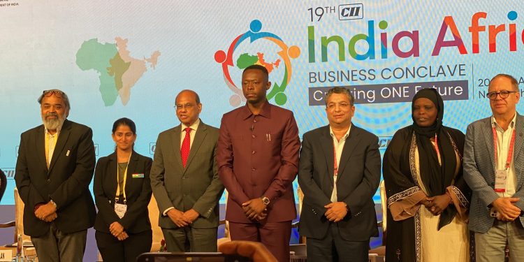 Conclave Inde-Afrique : La RDC représentée par le Ministre Teddy Lwamba.