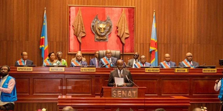 Rentrée parlementaire au Sénat : Sama Lukonde appelle à des sanctions contre les agresseurs de la RDC