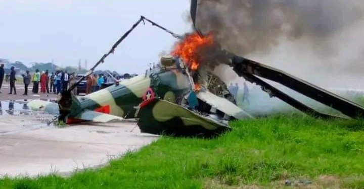 Kinshasa : deux militaires tués dans le crash d’un hélicoptère à l’aéroport de Ndolo