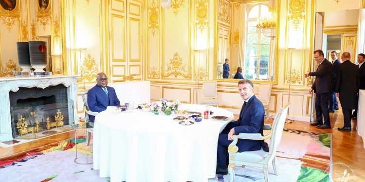 Rencontre à l’Élysée : Félix Tshisekedi et Emmanuel Macron ont échangé sur les enjeux franco-congolais
