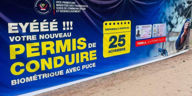 Transports : Les nouveautés du permis de conduire biométrique congolais