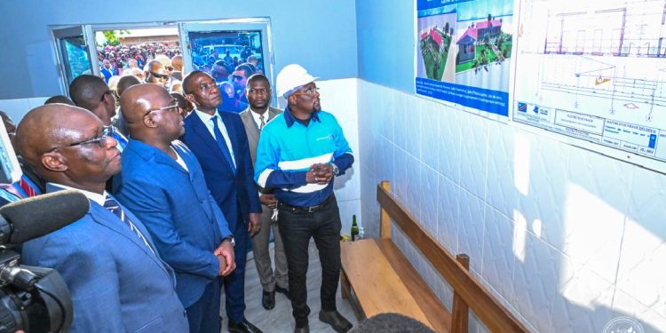 Tanganyika : Le  Chef de l&rsquo;Etat inaugure de nouvelles infrastructures