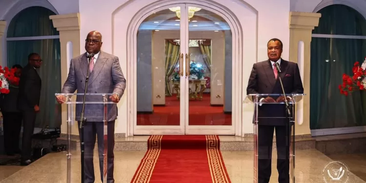 RDC – RCongo : Félix Tshisekedi salue les progrès du projet « Pont-route-rail sur le fleuve Congo »