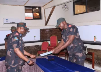 Remise et reprise à Lubero : le Général-Major Mandevu Bruno succède au Général-Major Chiko Tshitambwe