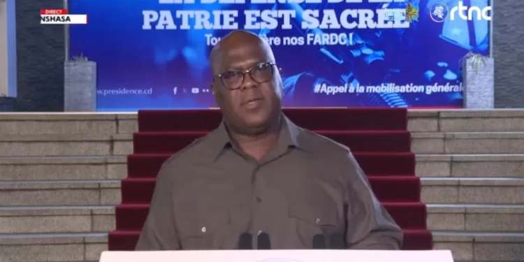 Adresse de Félix Tshisekedi à la Nation : Un appel à la résilience et une riposte annoncée face au M23 et au Rwanda