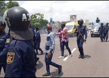Marche de protestation contre l’agression rwandaise à Kinshasa