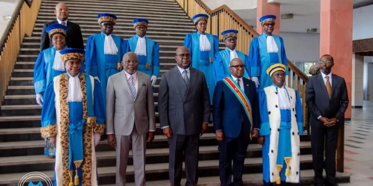 RDC : Félix Tshisekedi reçoit le serment de deux nouveaux juges de la Cour constitutionnelle