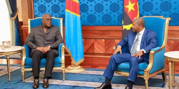 Félix Tshisekedi à Luanda : Une réunion avec João Lourenço face à l’aggravation de la crise dans l’Est de la RDC
