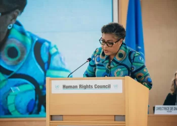Agression rwandaise : Judith Suminwa dénonce les crimes du M23 et appelle à des sanctions contre le Rwanda à Genève