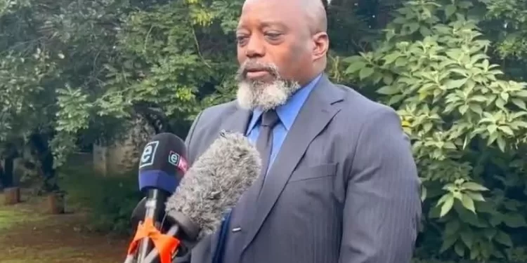 Joseph Kabila rejette tout lien avec le M23 et plaide pour une solution congolaise