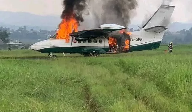 Nord-Kivu : Un avion du M23/AFC détruit par un drone militaire des FARDC