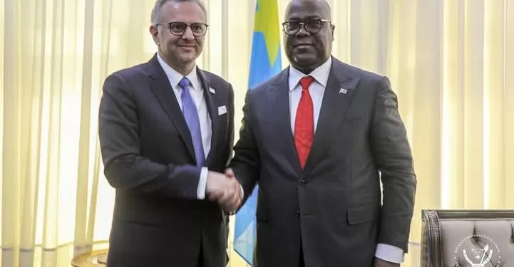 Renforcement des relations RDC-USA : Massad Boulos reçu par Félix Tshisekedi à Kinshasa