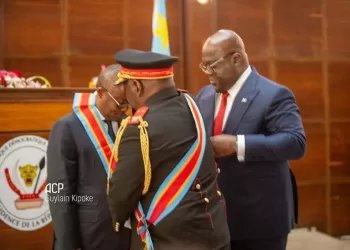 RDC : Felix Tshisekedi élève Umaro Sissoco héros nationaux Kabila-Lumumba pour son engagement en faveur de la paix