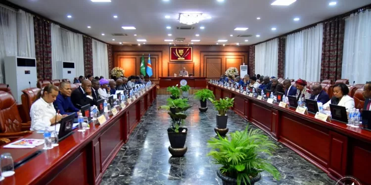RDC : Le Président Félix Tshisekedi a présidé la 38ᵉ réunion du Conseil des ministres axée sur la sécurité, l’humanitaire et les réformes