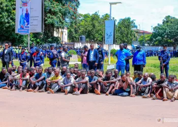 Haut-Katanga : Plus de 100 bandits interpellés dans le cadre de l&rsquo;opération « Ndobo » à Lubumbashi