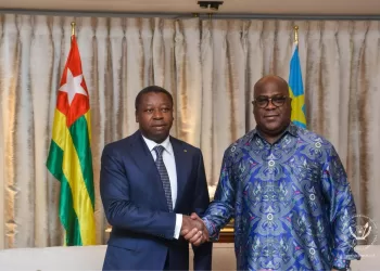 RDC : Félix Tshisekedi reçoit Faure Gnassingbé, nouveau médiateur de l’Union africaine sur le conflit dans l’Est