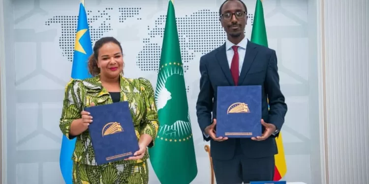Signature historique d’un accord de coopération entre la RDC et l’Éthiopie à Addis-Abeba