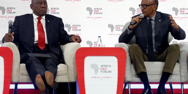 Crise en RDC : Kagame et Ramaphosa appellent à une résolution africaine des conflits au Africa CEO Forum