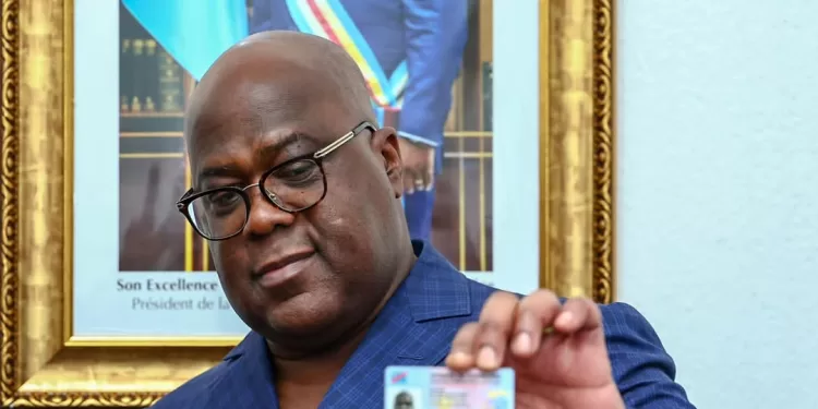 Le Président Félix Tshisekedi visite la Société de production des permis de conduire à Kinshasa