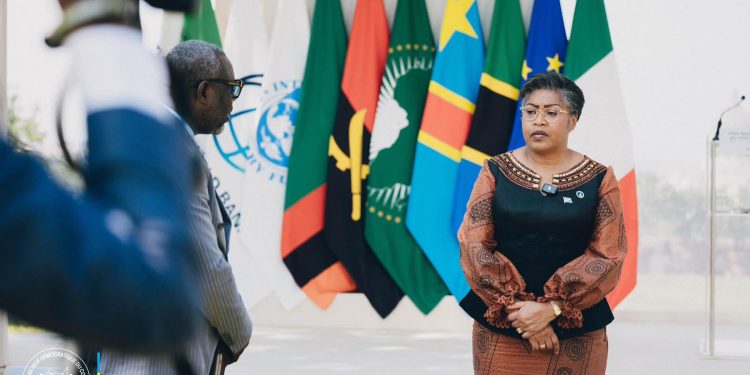 Sommet sur le Plan Mattei et le Global Gateway à Rome : Judith Suminwa plaide pour un partenariat gagnant-gagnant centré sur l’Afrique