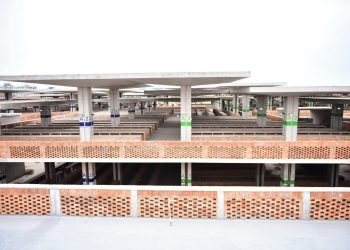 Réhabilitation du marché central de Kinshasa : Les autorités provinciales rassurent sur l&rsquo;avancement des travaux