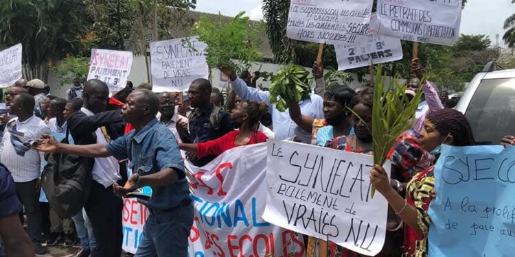 RDC : Soupçons de détournement de 666 millions USD à l’EDU-NC, les syndicats tirent la sonnette d’alarme