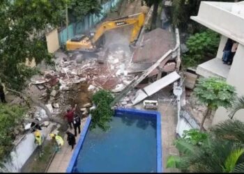 Kinshasa : Démolition des constructions anarchiques entre Trois Vallées et Allée Verte à Ngaliema