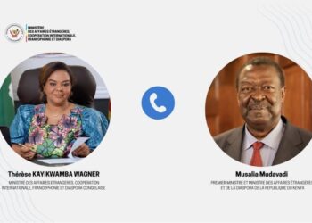 RDC – Kenya : Kinshasa avertit que toute nomination d’un consul à Goma sans son aval « ne peut être considérée »