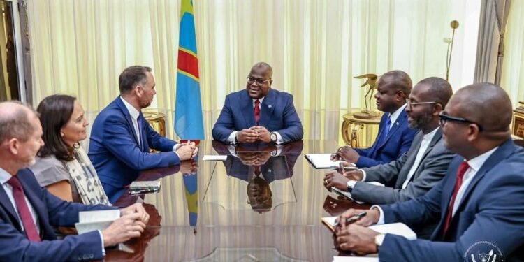 RDC – Diplomatie : Maxime Prévôt reçu par Félix Tshisekedi, la Belgique veut ramener la crise congolaise au cœur de l’agenda européen