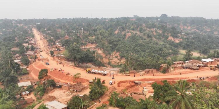 RN1 Kananga–Kamuesha : Un projet routier qui change le quotidien