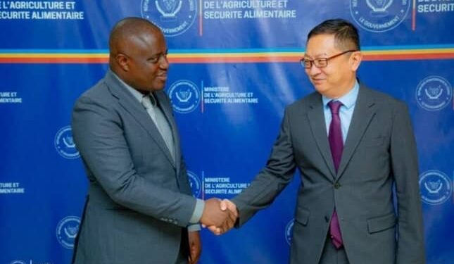 RDC–Chine : un nouvel élan pour la coopération agricole